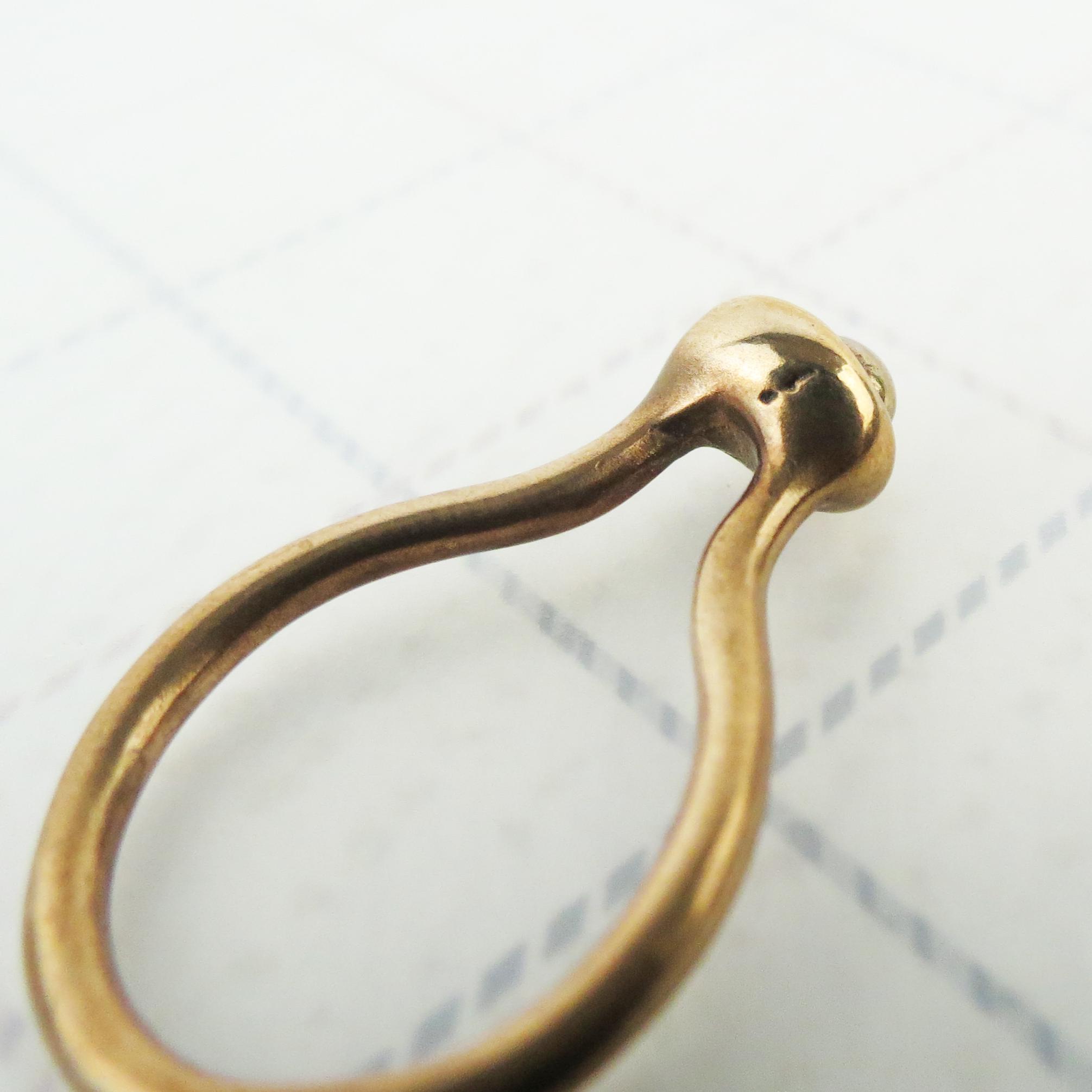 Monica Castiglioni Pre Owned Ring Ultra Modern Italian Organic