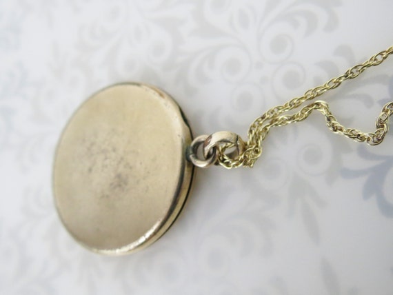 Ornate Victorian gold filled love locket and chai… - image 9