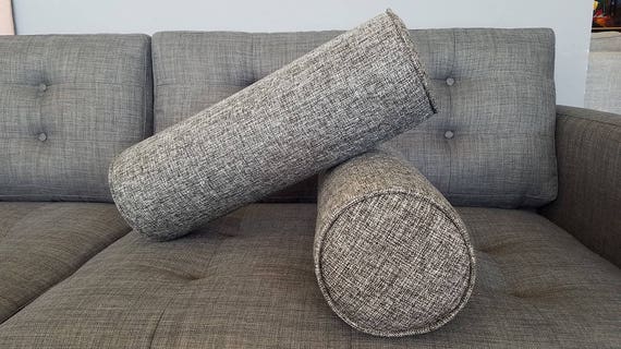 Set Of 2 Mid Century Bolster Pillows Set Of 2 Salt And Etsy