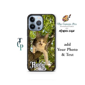Mothers Day Gift - Personalized Photo Image phone case cover for iPhone Samsung Google - Custom mobile cell Phone Defender case gift for her