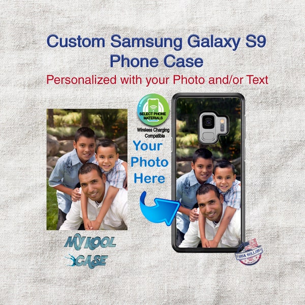 For Samsung Galaxy s9 Personalized Silicone TPU Heavy duty Shockproof Photo Image Collage Picture Phone Case Cover customize case Fun Gift