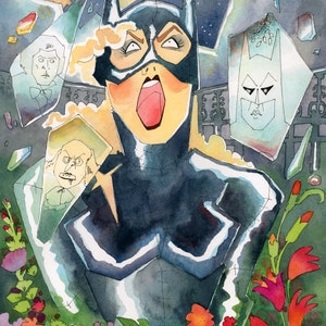 Catwoman’s Nine Lives Fine Art Print