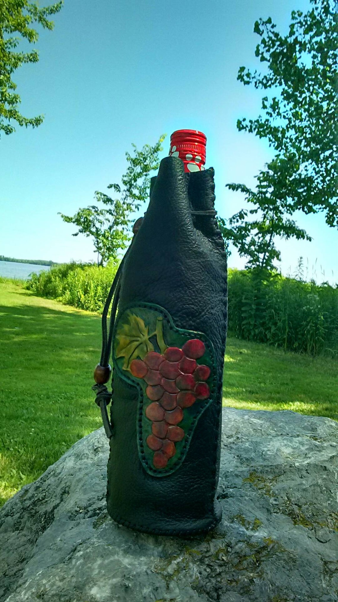 Wine Bottle Carrier Pick a Theme I Can Make Almost Any Etsy