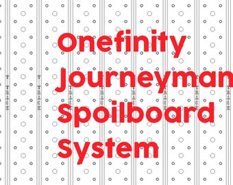 Onefinity Journeyman Multi Option Spoilboard-system