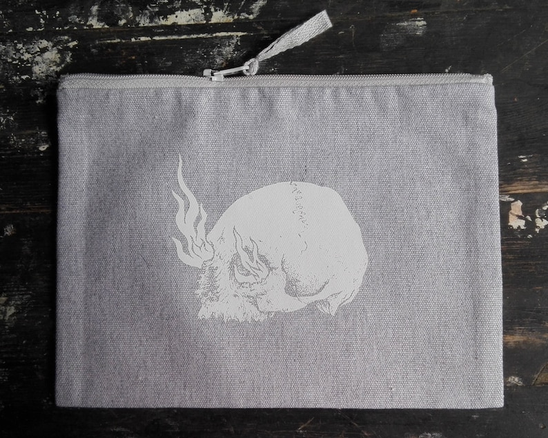Grey Pencil Case Catacombs