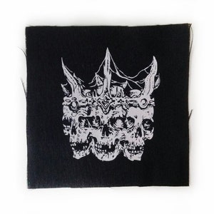 Cursed King - Cotton Patch- ca. 12 x 12 cm