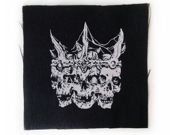 Cursed King - Cotton Patch- ca. 12 x 12 cm