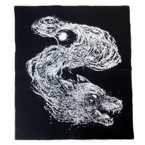 Garm - Cotton Backpatch Screenprinted Siebdruck Patch