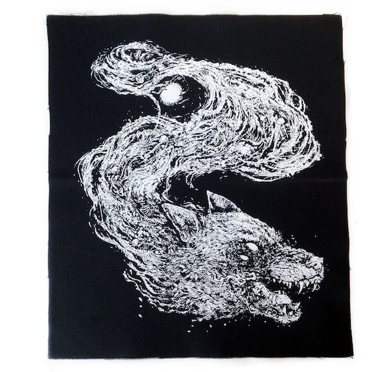 Garm - Cotton Backpatch Screenprinted Siebdruck Patch