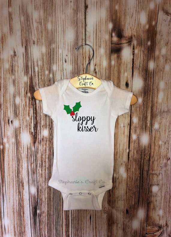 sloppy kisser onesie
