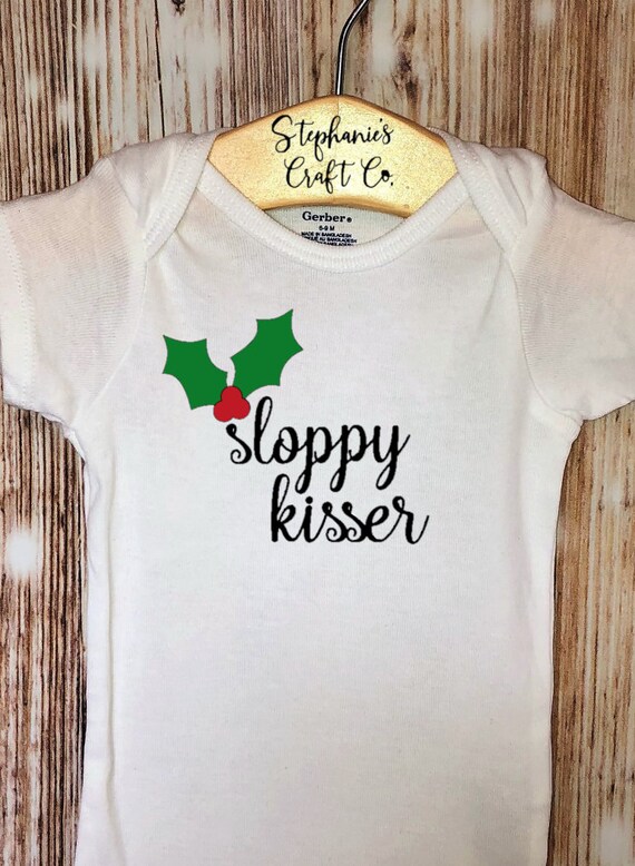 sloppy kisser onesie