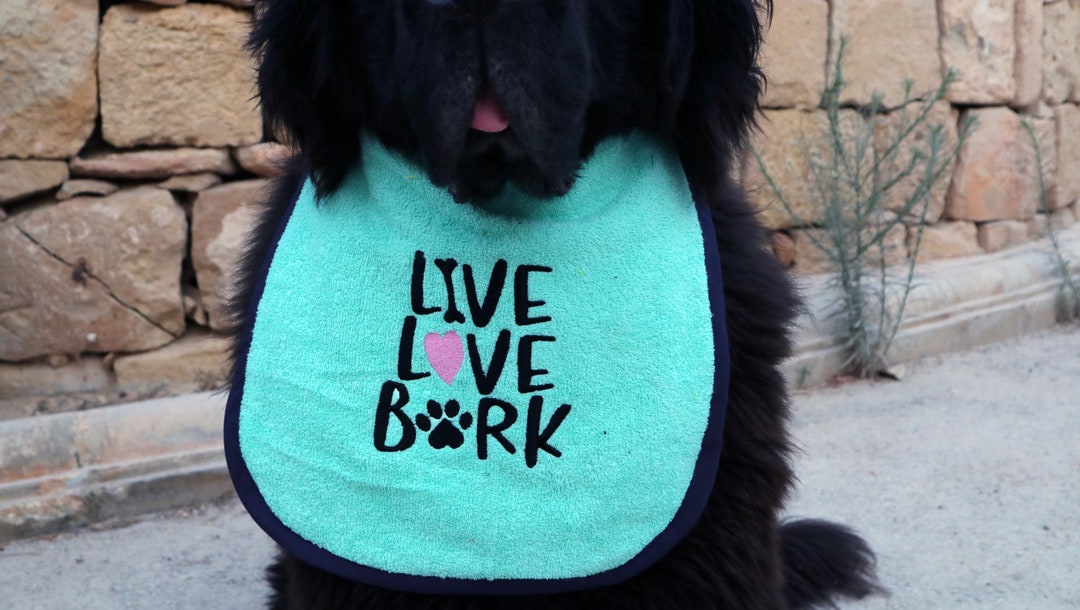 Elegant and Comfortable Dog Drooling Bib Choose Your Own Bib Etsy