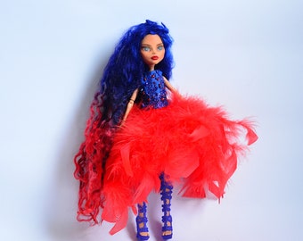 Monster high doll, custom doll, ooak, repaint, Cleo de Nile