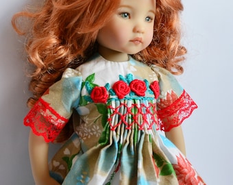 Doll clothes, Little Darling, Paola Reina, Minouche, smocked dress