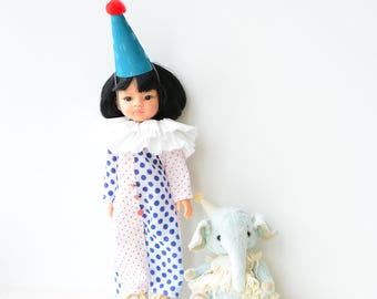Ropa de muñeca, Paola Reina, Little Darling, Minouche, traje de payaso
