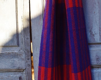 handwoven scarf in organic (GOTS certified) yarn