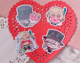 Genshin Impact Valentine's Stickers