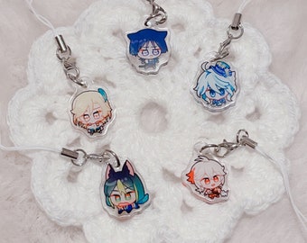 Silly Genshin Mini Charms