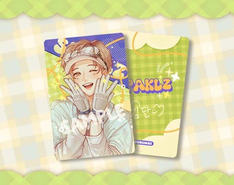 Kim Dan Glittery Photocard
