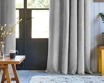 カーテン　ベルベット　1.5倍ヒダ　グレー　2枚セット cur_shabby-v_06.jpg