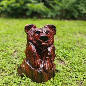 bear chainsaw carving