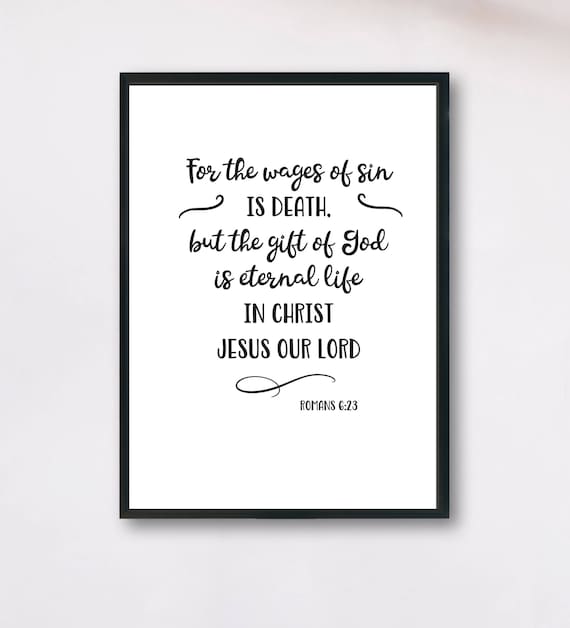 romans 6 23 christmas