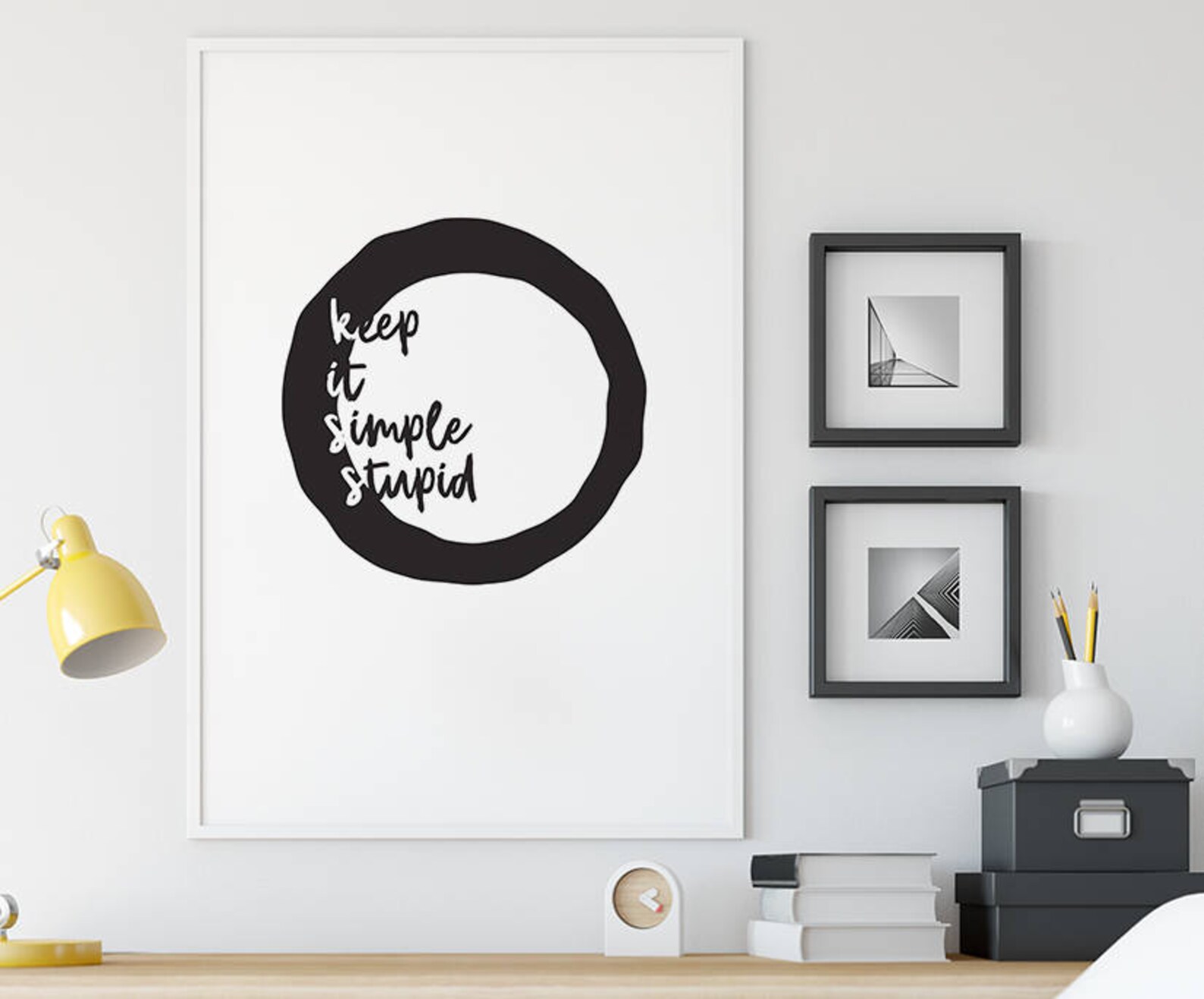 Keep It Simple Stupid Printable Poster. Modern Housewarming Etsy