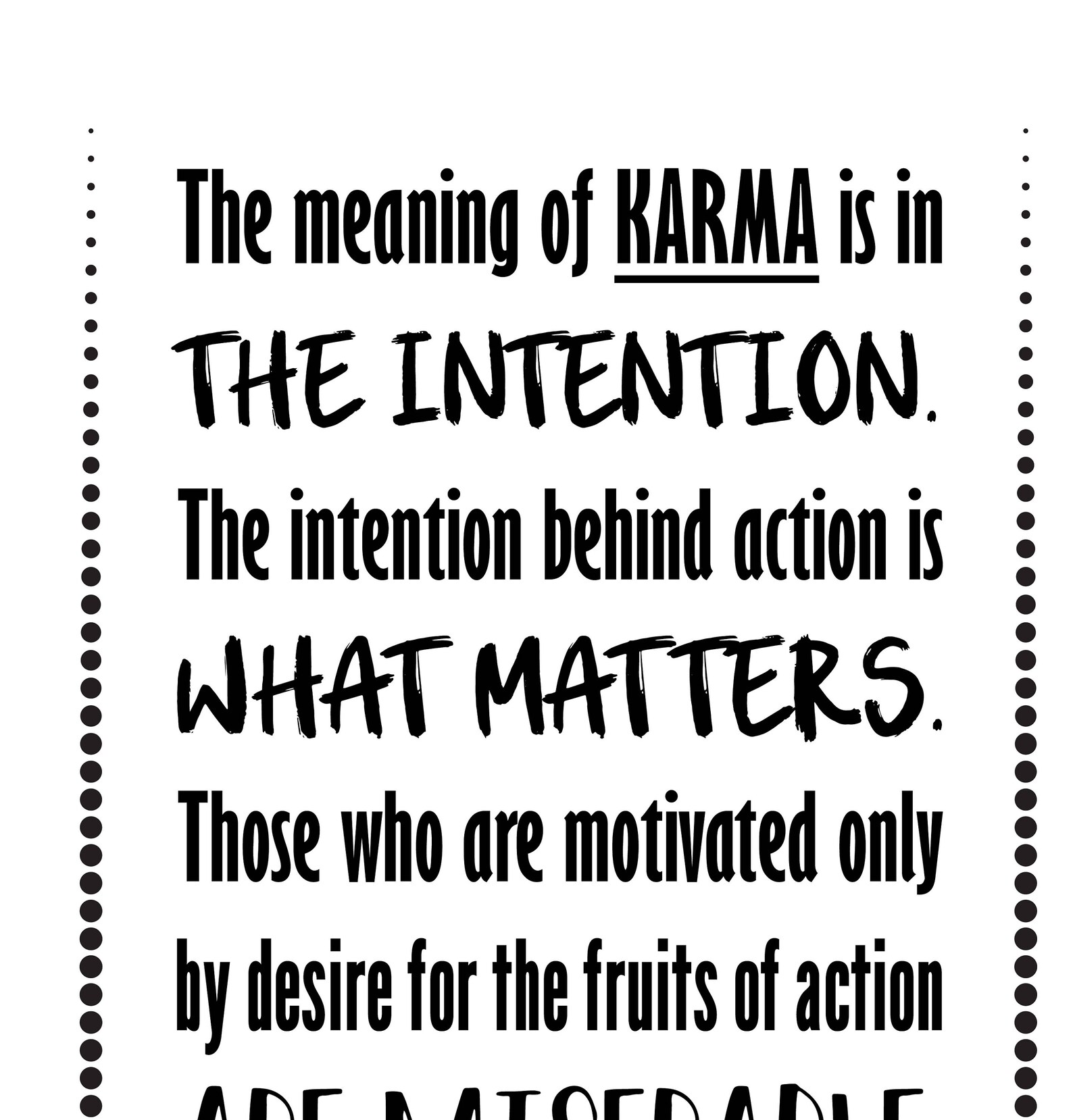 Bhagavad Gita About Karma, Karma Definition Quote, Greatest Quote