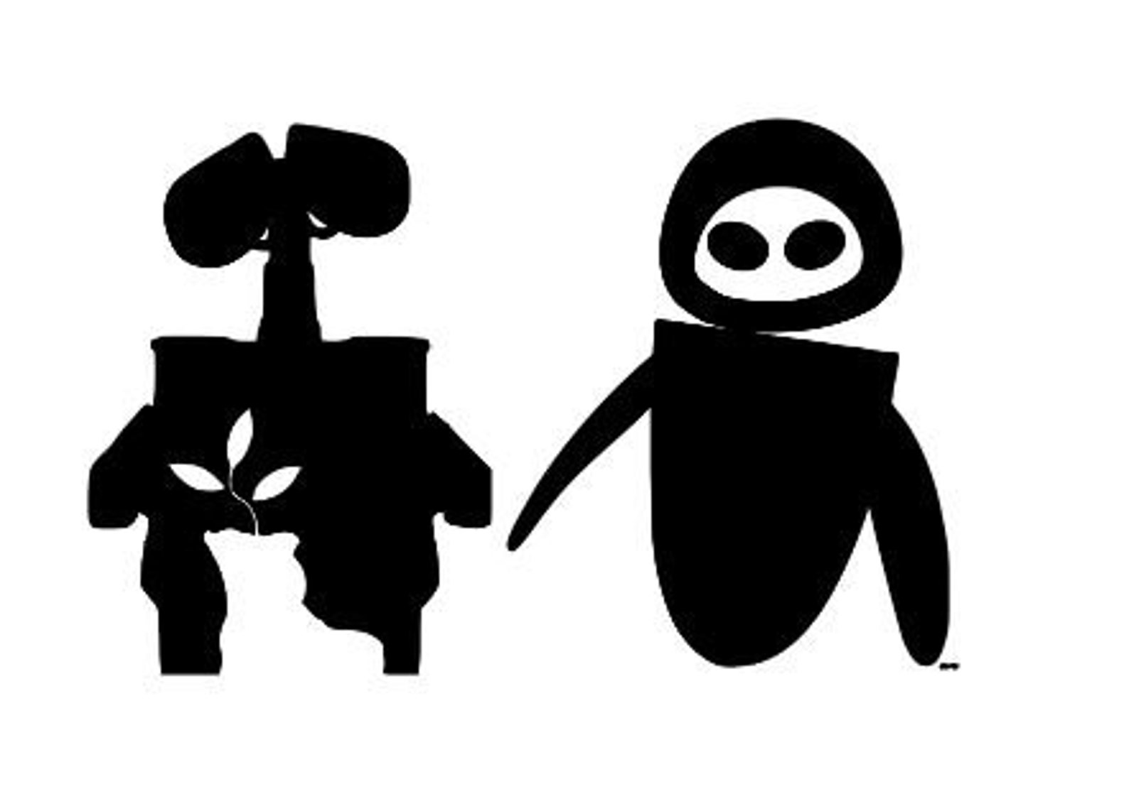 Walle and Eve Car Decal Etsy