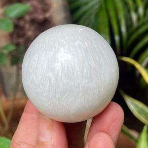 Natural Scolocite / Scolecite Sphere / Ball