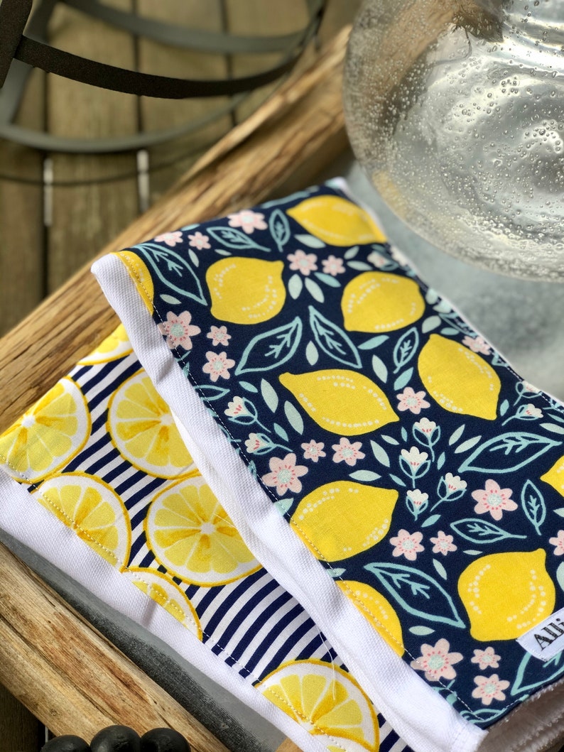 Summer Fabrics Pick 2 Burp Cloth Sets