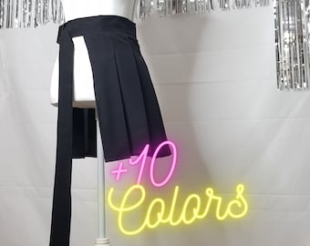 Inception pleated Skirt belt in +10 colors - FREE registered international shipping (Tracking code)