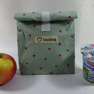 Snack bag, lunch bag, snack bag, lunch bag, zero waste, gift image 2