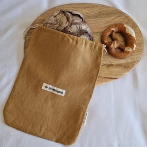 Leinen Brotbeutel "groß" für deinen nachhaltigen Alltag