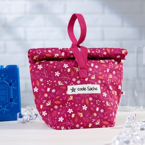 THERMOBAG / Insulated bag for cold or warm food, cooler bag, gift for sun, beach and sea