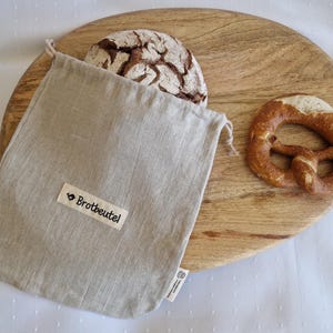 Leinen Brotbeutel "klein" für deinen nachhaltigen Alltag