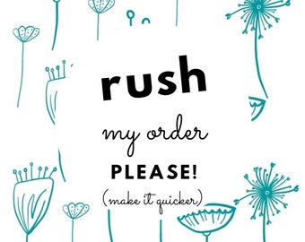 Rush My Order (Add on) - Make the Item Quicker Please