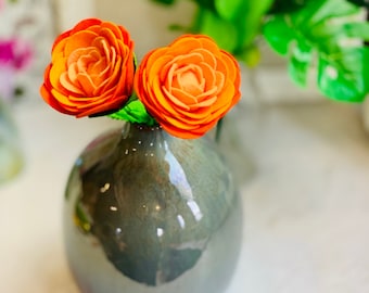 Felt Peony Stem