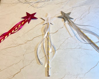 Glitter Felt Fairy Wand: Princess Costume Accessory, CE Tested