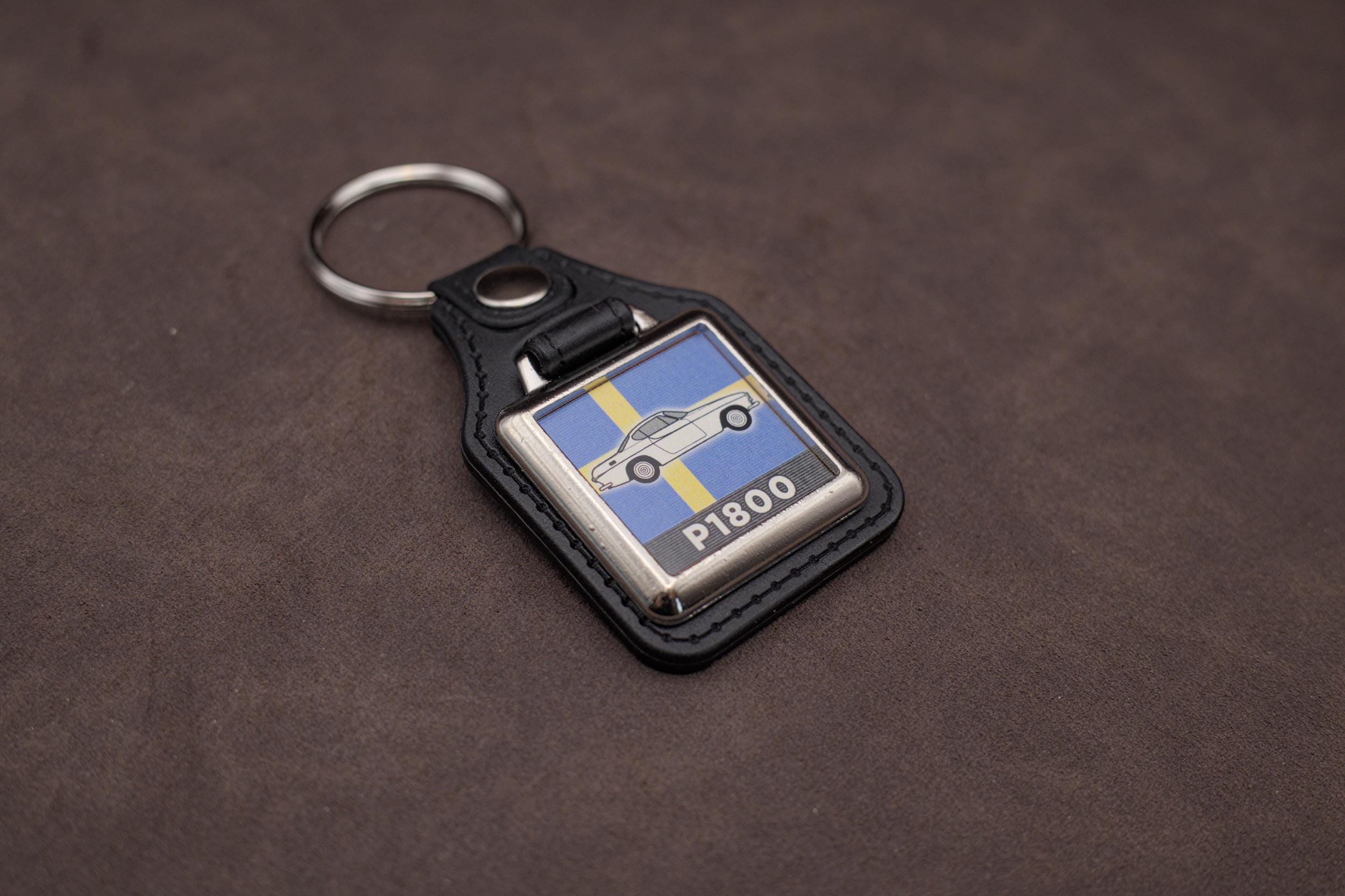 Volvo P1800 Keyring – Classic Swedish Coupé Keychain – Retro Volvo ...