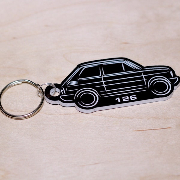 Fiat 126 Keyring