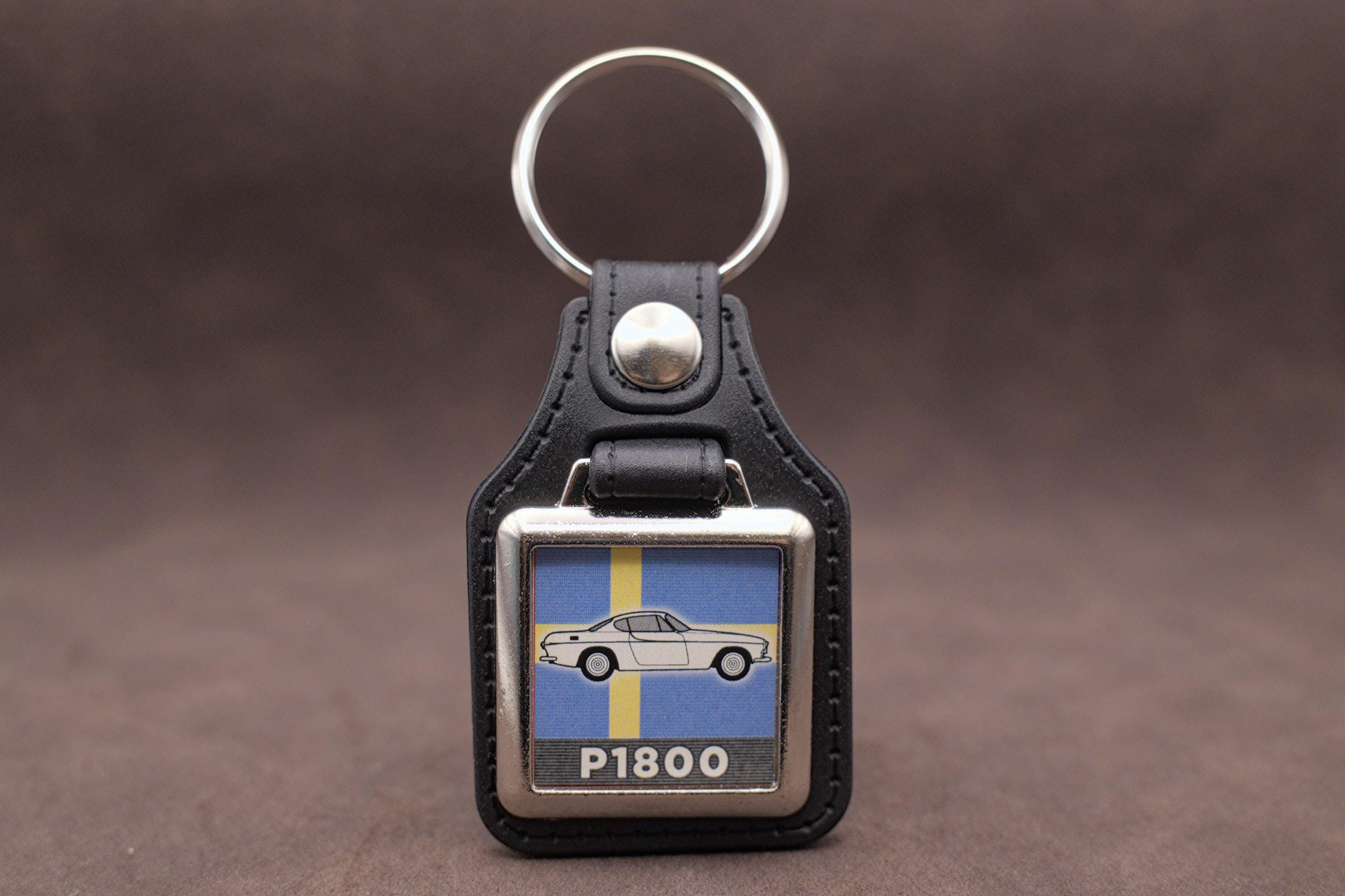 Volvo P1800 Keyring – Classic Swedish Coupé Keychain – Retro Volvo ...