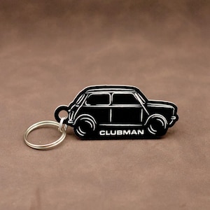Classic Mini Clubman Keyring