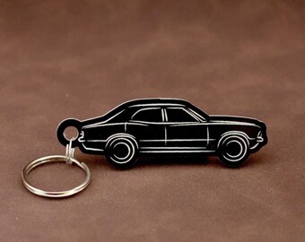 Ford Cortina Mk3 Keyring - Acrylic Lasercut Classic Retro car Keychain