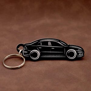 Saab 9-3 Keyring - Acrylic Lasercut Classic Retro Swedish Saab car Keychain