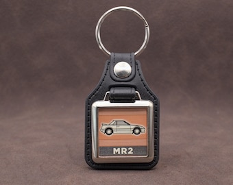 Initial D MR-2 MR2 SW20 Blue Kai Kogashiwa Acrylic Charm Keychain