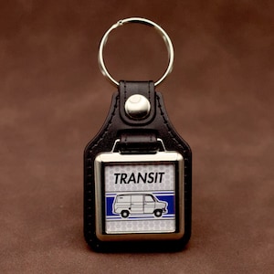 Ford Transit Mk1 Keyring – Classic Ford Van Keychain – Retro Transit I Key Tag Gift