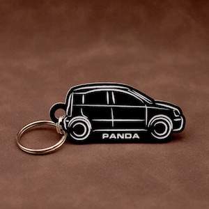 Portachiavi in Silicone Panda portachiavi per auto simpatici gioielli  creativi ciondolo borsa ornamento piccolo regalo