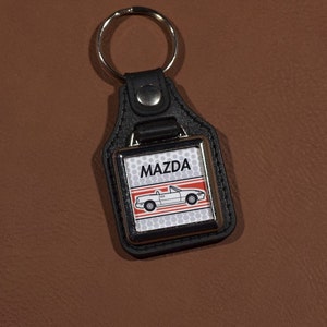 Autoschlüssel Hülle für Mazda - Kunstleder Schutzhülle Schlüssel