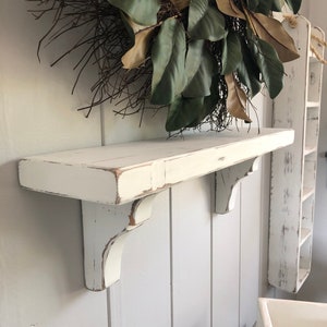 Shelf Corbel Farmhouse / Solid Wood / French Country / Rustic Wood / Floating /Home Wall Decor / FREE SHIPPING